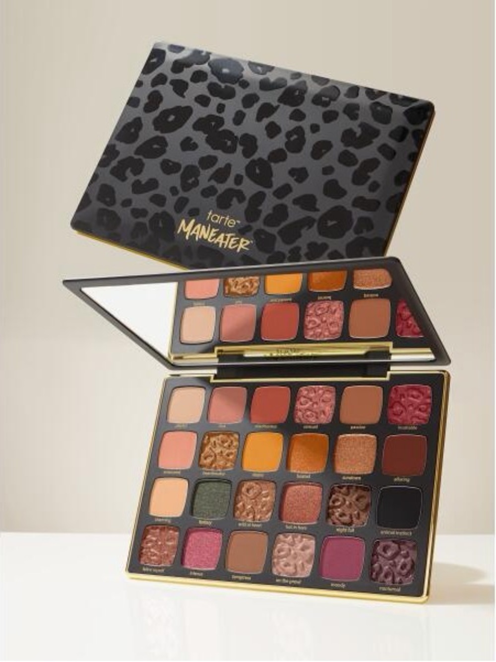 tarte Maneater Eyeshadow Palette — Warm Neutrals, Gold & Berry Shades